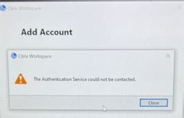 When this user (Let's call her Pat) attempts to launch the first one (EHR), they get a splash screen "<strong>Access</strong> is <strong>denied</strong>". . Citrix authentication service access is denied